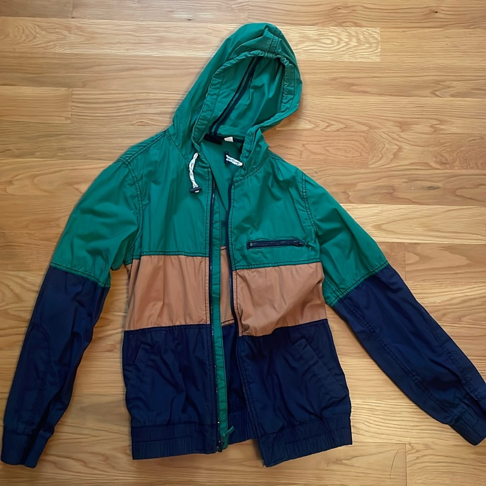 BDG size M light jacket color block